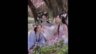 Please don't go south korea ...|#aesthetic #fypシ゚ #korea #shorts