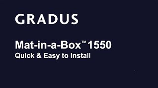 Gradus Mat in a Box 1550 Video