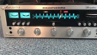 Marantz Model 2235B stereo receiver demo video for sale