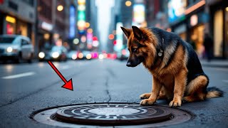 Dog Gazed Into The Storm Drain Every Day, And When It Was Finally Opened, People Were Shocked