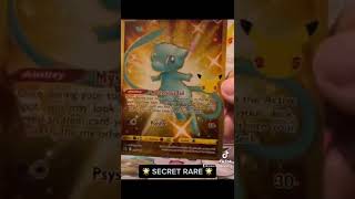 SHINY MEW pulled out of an ETB. What’s your best pull?