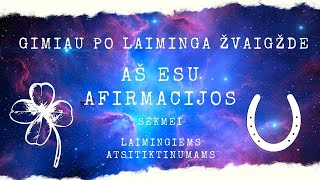 Aš Esu Sėkmė | Afirmacijos Sėkmei ir Laimei | Meditacija Prieš Miegą | Pasąmonės Programavimas