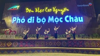 Vietcomtravel - Phố đi bộ Mộc Châu về đêm