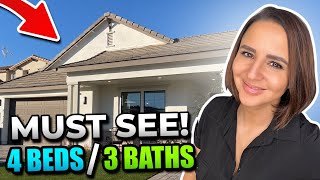 NEW Build Queen Creek, Arizona | Tour Jorde Farms Ascent 4022 House ~ Moving To Arizona