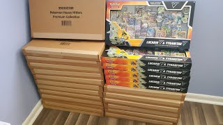 I got more Pokemon TCG Heavy Hitters Premium Collections to open! Maybe I got too many...