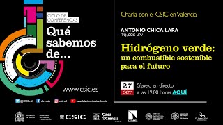 Conferencia: Hidrógeno verde: un combustible sostenible para el futuro