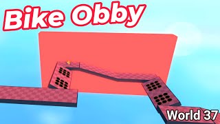 Obby But You're on a Bike (World 37) [Roblox]