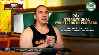 Ring of Pakistan I Season 3 | DHA Multan I Bernard Vandamme I 17-18 December I Wrestling