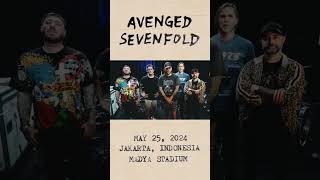 Ready to rock with Avenged Sevenfold | Jakarta 25 Mei 2024