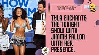 Tyla's Late Night TV Debut On 'The Tonight Show With Jimmy Fallon