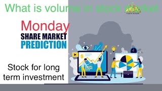 Monday stock market prediction | what is volume in stock market | portfolio update - ₹51062 | Ep 15