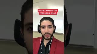 💸 DE $0 A UN MILLÓN DE PESOS... #libertadfinanciera #motivacional #riqueza #dinero #metas #retiro