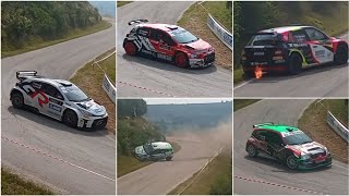 42° Rally Due Valli 2024 CRASH, MISTAKE & SHOW PS Moruri #1