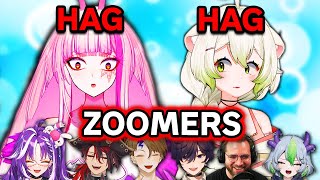 6 Zoomers and 2 Hags in 1 Collab...