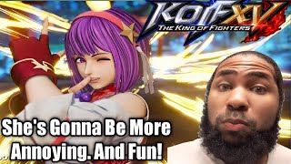 KOF 15 Athena & Story Mode Reaction