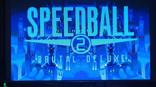 Playing Speedball 2 - Brutal Deluxe for the first time (Very Poorly😄) A500 Mini