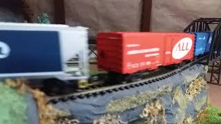 Maquete Ferromodelismo  - Brincando um pouco!