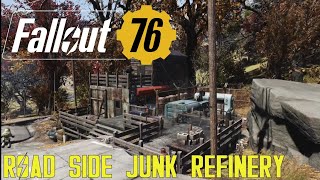 Fallout 76 - Road Side Junk Refinery Camp