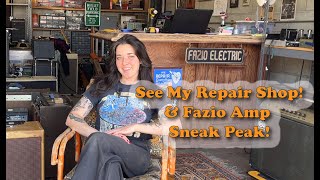 Take a Look at My Repair Shop | Fazio Electric Amp Teaser