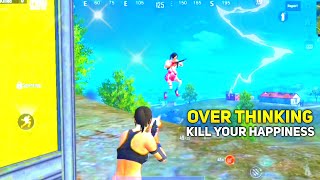 OVER THINKING KILL YOUR HAPPINESS 😭 | PUBG MOBILE LITE MONTAGE 🔥