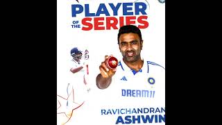 Player of the series Ravichandran Ashwin #edit #india #cricket #shorts