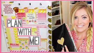 Plan With Me! August 2015 The Happy Planner! Style By Dani