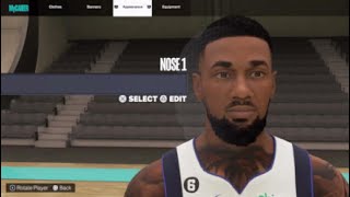 Monte Morris face creation on NBA2K23 Next Gen