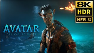 Avatar 2 way of water • 8K HDR HFR (60fps)  Scene 2