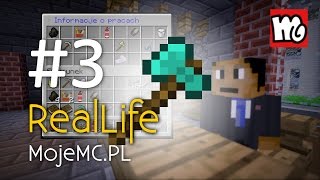 NUDNY FILM O PRACACH.. | Minecraft MojeMC.PL RealLife #3