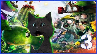 Супер Кот и Растения против зомби #3 🐱 Plants vs Zombies