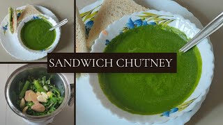 green chutney for sandwich #greenchutneyforsandwich #greenchutney #sandwich