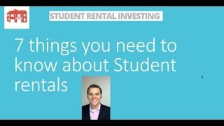 Student Rental Investing Success Tips Webinar with Tim Collins