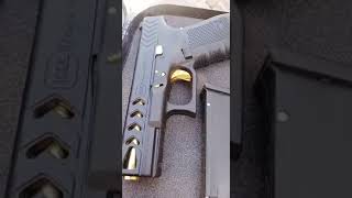 Glack 19 Gen4 tactical with gold color parts