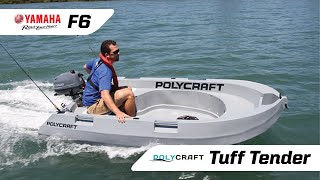 Polycraft Tuff Tender Powered By Yamaha F6 Portable Four-Stroke Outboard