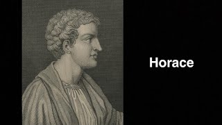 Horace. Roman lyric poet | English