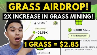 GRASS 2X INCREASE IN MINING TUTORIAL I STEP BY STEP ON MINING GRASS I GRASS MINING TOKEN