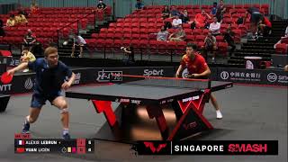 Alexis Lebrun beats Yuan Licen Singapore Smash  2023