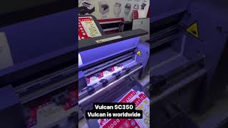 Vulcan Sc-350 Digital Auto Vinyl Digital Automatic Feeding Die Sheet Label Cutting Machine #vulcan