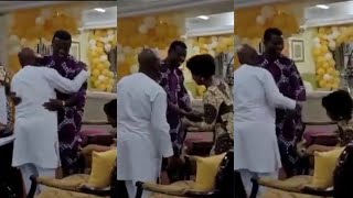 Bishop Oyedepo Suprised Pastor Adeboye On His Birthday with His Wife