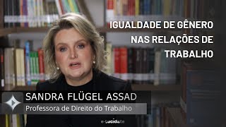 NANOCLASS: "Igualdade de Gênero nas Relações de Trabalho", com Sandra Flügel Assad