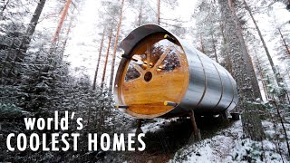 WORLD'S COOLEST HOMES: Tiny House Sweden. (Oddis Öga)