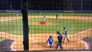 Trae Dunn Pitching South Forsyth 2/26/16 Pt 6