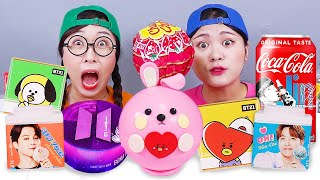 BTS Dessert bánh kem Mukbang DONA