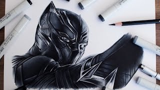 Black Panther Drawing - Captain America Civil War