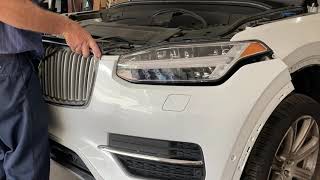 Volvo XC90 front bumper remove/install