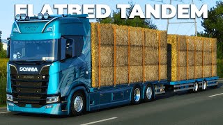 ETS2 1.48 Scania Next Generation Flatbed Tandem | Euro Truck Simulator 2