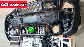 Mercedes G63 W464 B style conversion bodykit