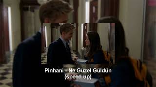 pinhani - ne güzel güldün (speed up)