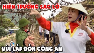 Bội Nhi đi vào vùng sạc lỡ núi ở Nghệ An vùi lấp đồn Công An vách đứng cheo leo