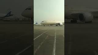 Etihad airways landed